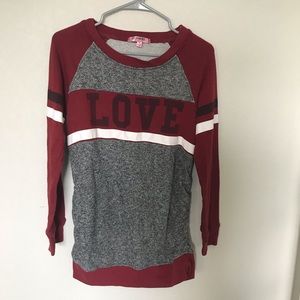 Maternity sweatshirt